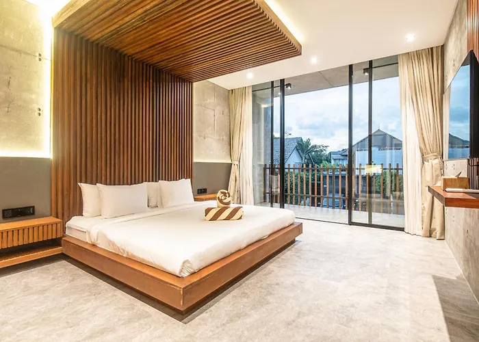 Villa Modern 4 Bedroom Heart Of 8mins To Canggu (Bali)
