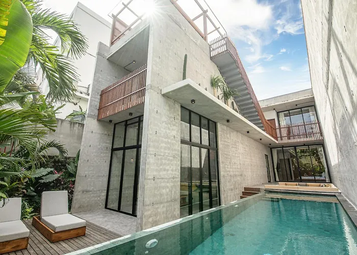 Villa Modern 4Br Canggu Retreat Just 8Mins To The Beach *